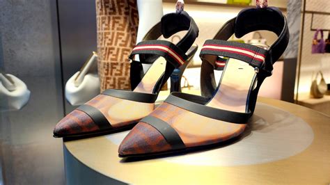 blue fendi heels|fendi slippers for women.